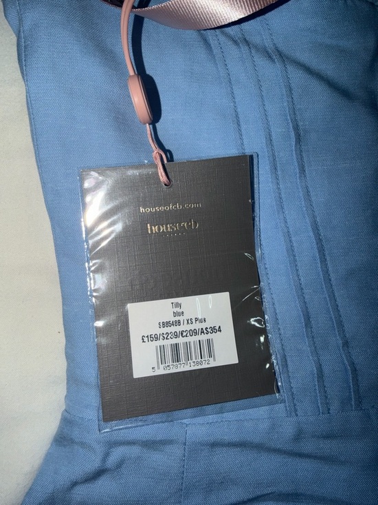 House of CB Powder Blue Tilly Mini Dress - Picture 5 of 5